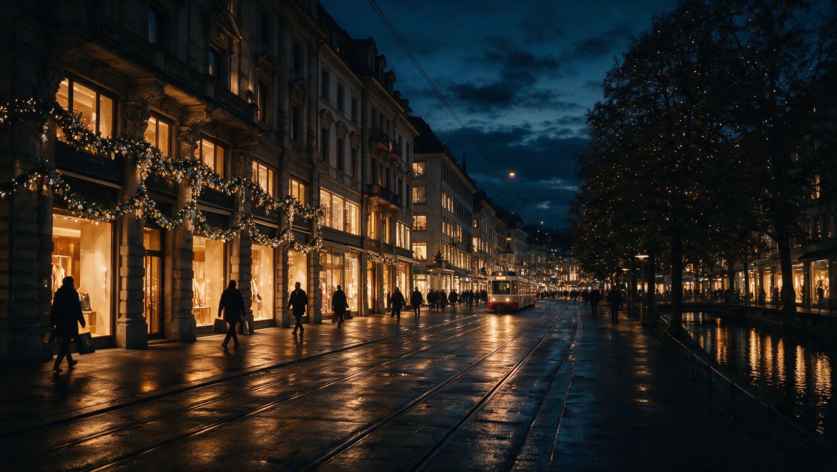 Shopping on Bahnhofstrasse — JF Limo Service