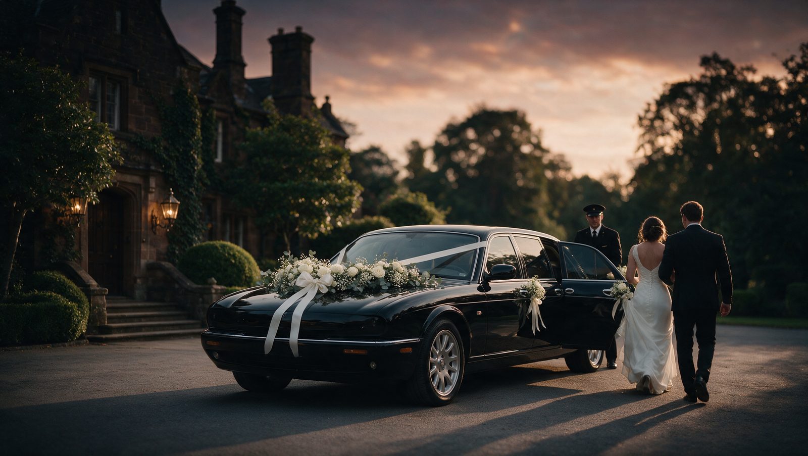 Wedding limousine Zurich — JF Limo Service
